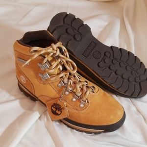 SOLD Size 10 Timberland Euro Hiker EUC Wheat